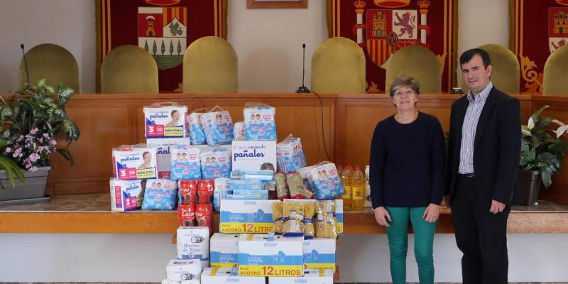 Ayuda de alimentos en Sotillo de la Adrada 2015